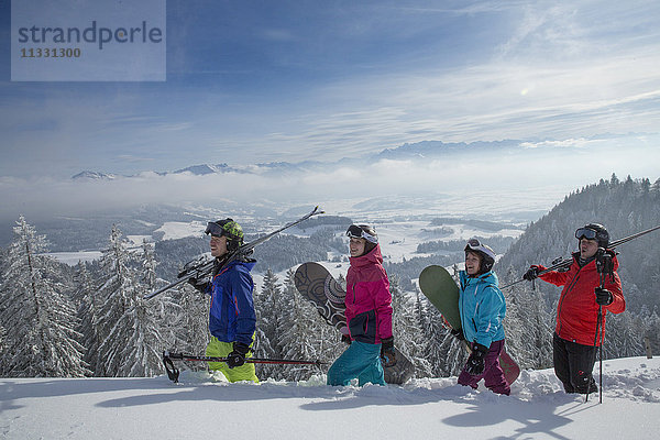 Wintersport im Atzmännig  Schweiz