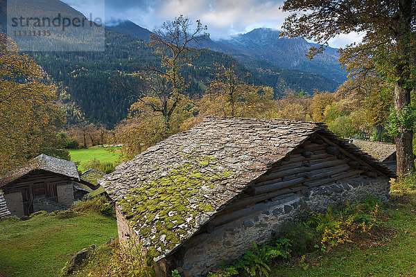 Soglio im Bergellltal  Graubünden