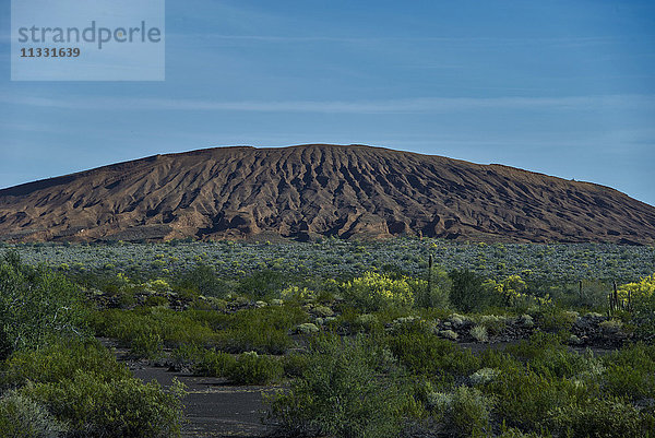 Pinacate-Gebirge und eleganter Krater in Mexiko