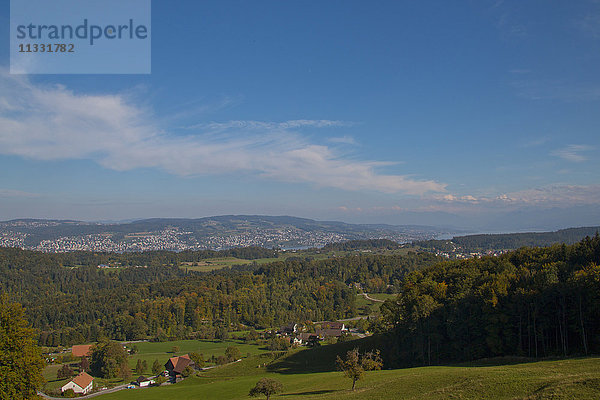 Albis und Sihlwald im Kanton Zürich