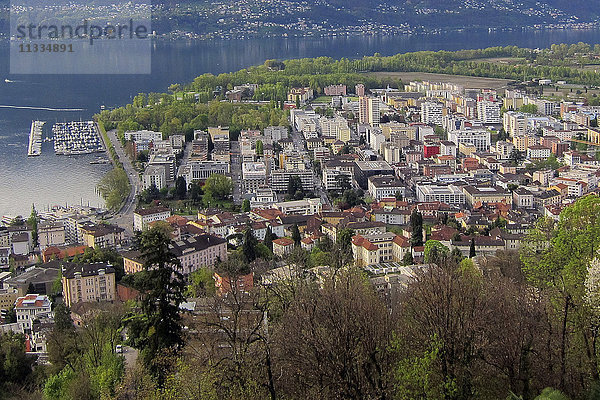 Schweiz  Kanton Tessin  Locarno  Landschaft