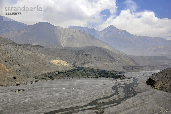 Nepal  Mustang  Landschaft