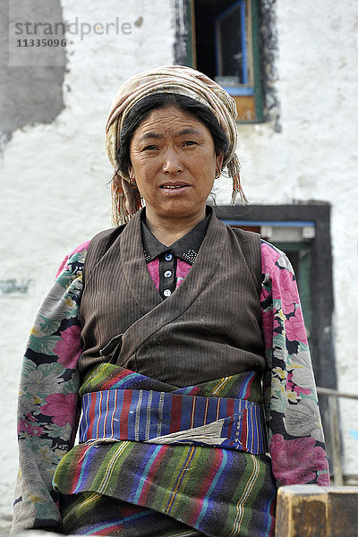 Nepal  Mustang  Frau