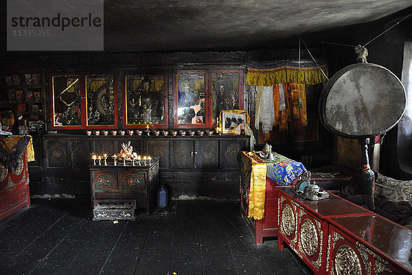 Nepal  Mustang  lokales Kloster