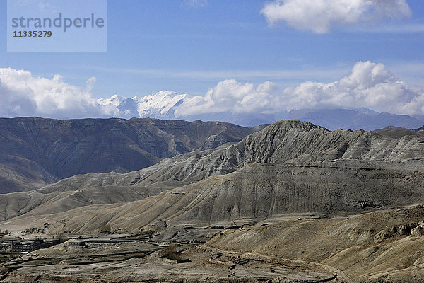 Nepal  Mustang  Landschaft