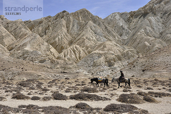 Nepal  Mustang  Landschaft