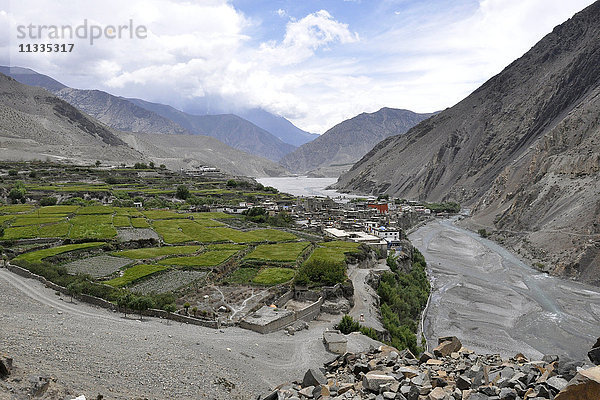 Nepal  Mustang  Landschaft