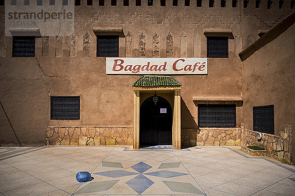 Marokko  Ksar Ait Ben Haddou  Bagdad-Café