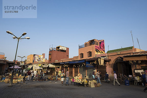 Marokko  Marrakesch  djemaa el fna-Platz