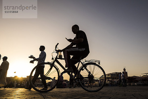 Marokko  Marrakesch  djemaa el fna-Platz