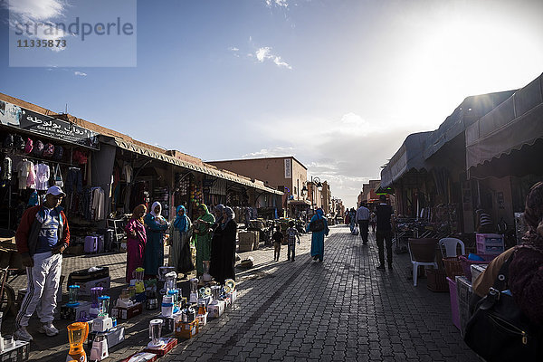 Marokko  Ouarzazate  Souk