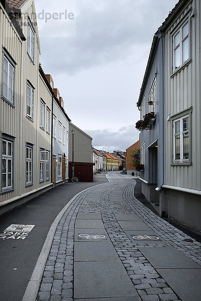 Norwegen  Trondheim  Altstadt