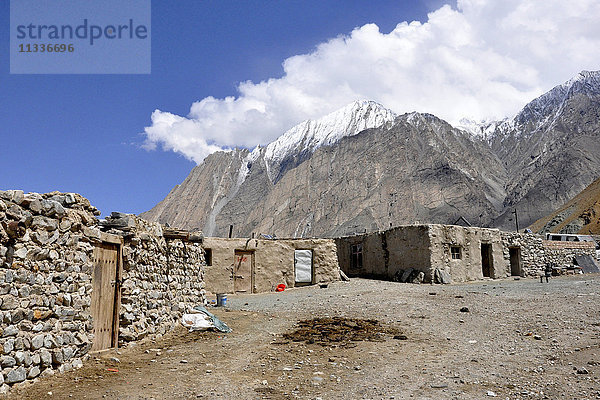 China  Xinjiang  Pamir-Region  lokales Dorf