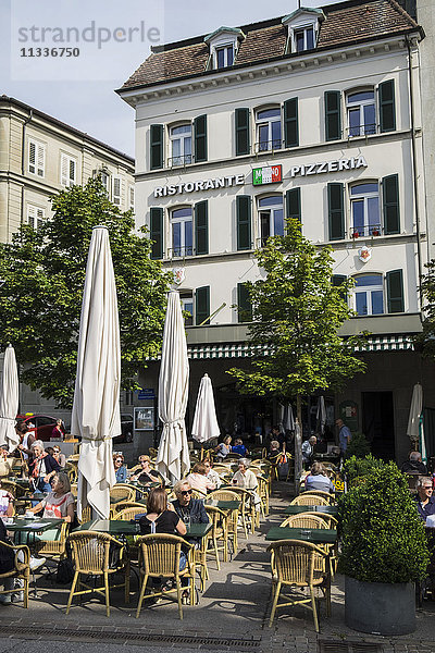 Schweiz  Kanton Freiburg  Freiburg  Italienisches Restaurant