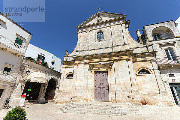 Italien  Apulien  Locorotondo  Kirche Maria Addolorata