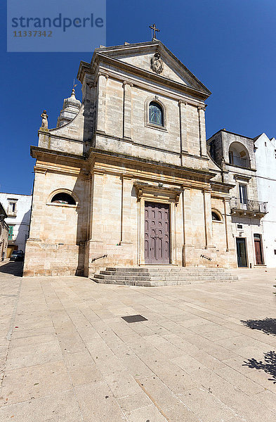 Italien  Apulien  Locorotondo  Kirche Maria Addolorata