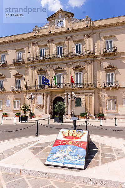 Italien  Apulien  Tarent  das Rathaus