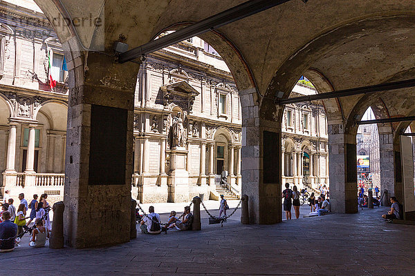 Italien  Lombardei  Mailand  Via dei Mercanti