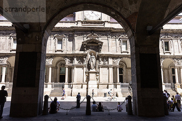 Italien  Lombardei  Mailand  Via dei Mercanti