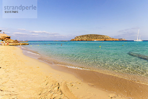 Spanien  Balearische Insel  Ibiza  Strand Cala Comte