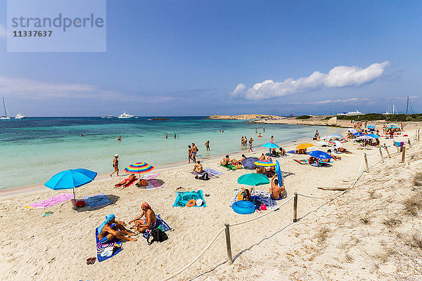 Spanien  Balearische Insel  Formentera  Playa de Ses Illetes