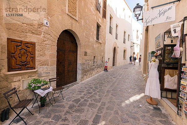 Spanien  Balearische Inseln  Ibiza  Eivissa  Altstadt Dalt Vila