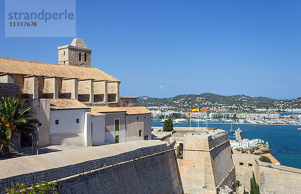 Spanien  Balearische Inseln  Ibiza  Eivissa  Altstadt Dalt Vila