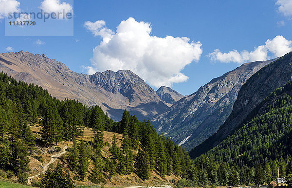Italien  Aostatal  Valnontey