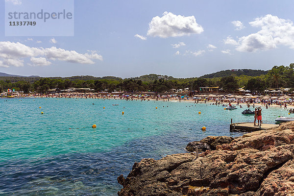 Spanien  Balearische Insel  Ibiza  Strand Cala Bassa