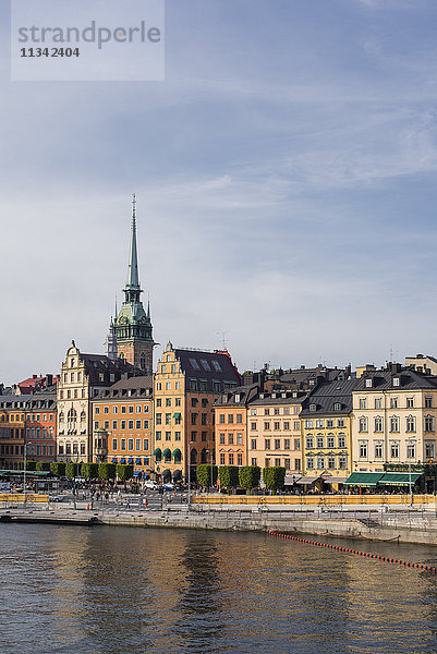 Historische Architektur in Gamla Stan  Stockholm  Schweden  Skandinavien  Europa