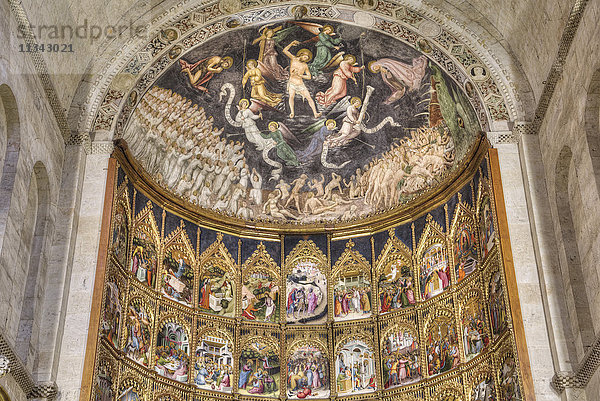 Retabel  Alte Kathedrale von Salamanca  Salamanca  UNESCO-Weltkulturerbe  Kastilien und Leon  Spanien  Europa