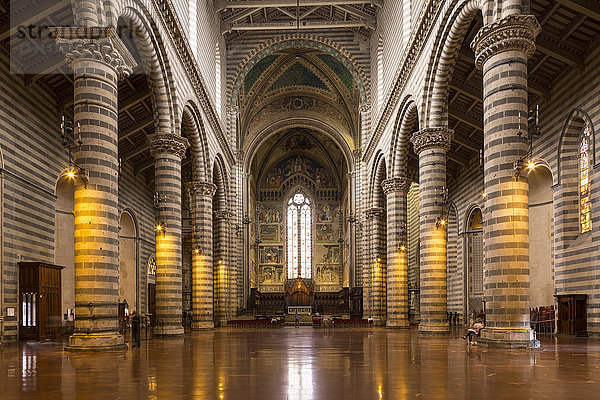 Der Dom von Orvieto  Orvieto  Umbrien  Italien  Europa