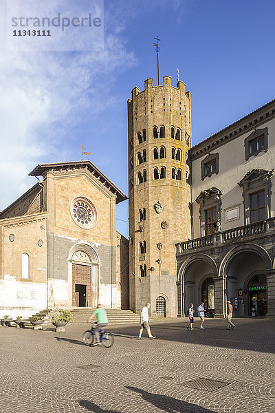 Chiesa San Andrea  Piazza della Repubblica  Orvieto  Umbrien  Italien  Europa