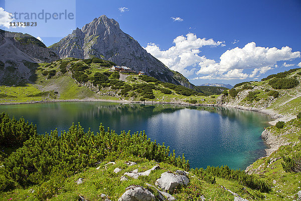 Drachensee  Sonnenspitze  Wettersteingebirge  Tirol  Österreich  Europa