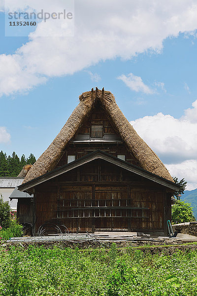 Traditionelles japanisches Dorf in Gokayama  Präfektur Toyama  Japan