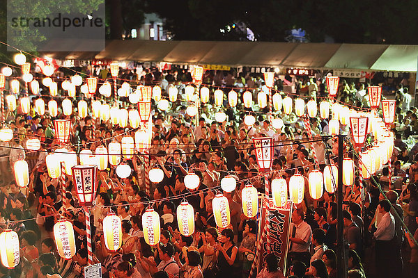 Japanisches traditionelles Bon Odori Fest