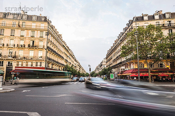 Blick vom Place de la Republique  Paris  Frankreich