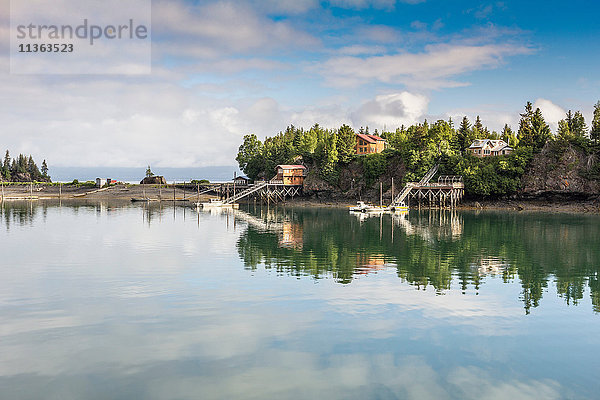 Stillpoint Lodge  Halibut Cove  Kachemak Bay  Alaska  USA