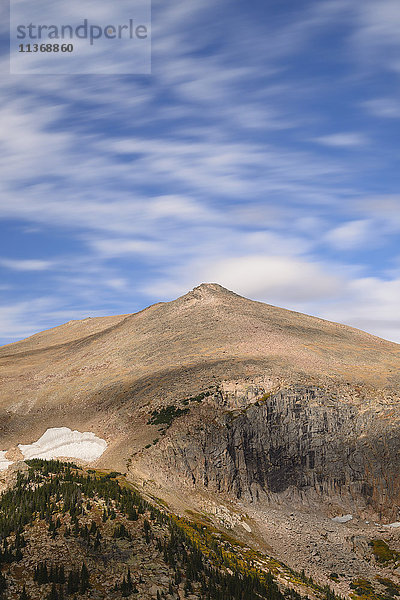 USA  Colorado  Panoramablick auf den Sundance Mountain im Rocky Mountain National Park