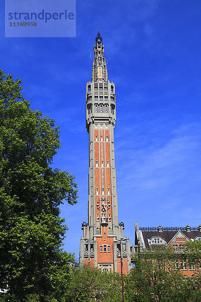 Frankreich  Nordostfrankreich  Lille  Glockenturm des Rathauses