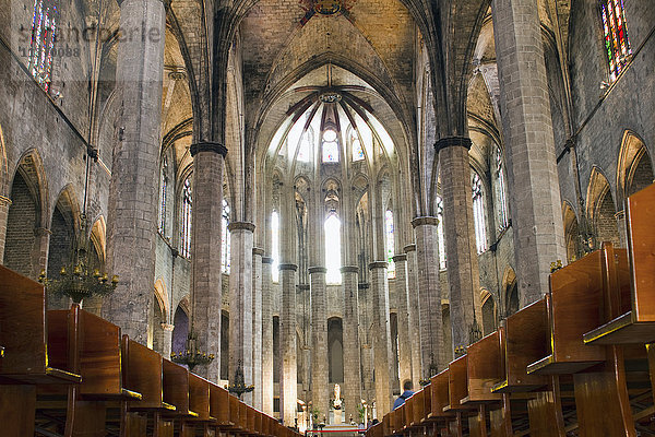 Spanien  Katalonien  Barcelona  Kirche Santa Maria del Mar