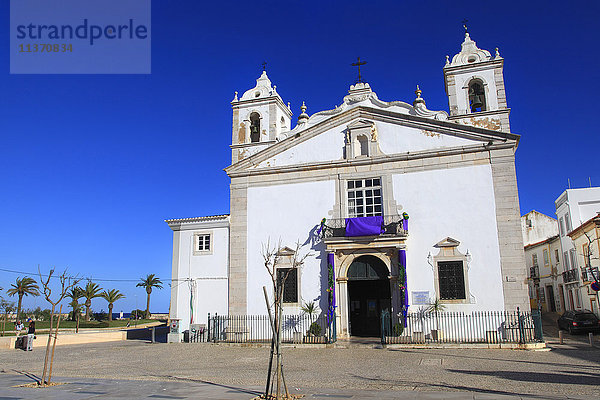 Portugal  Algarve  Lagos. Kirche Santa Maria (16. Jahrhundert)