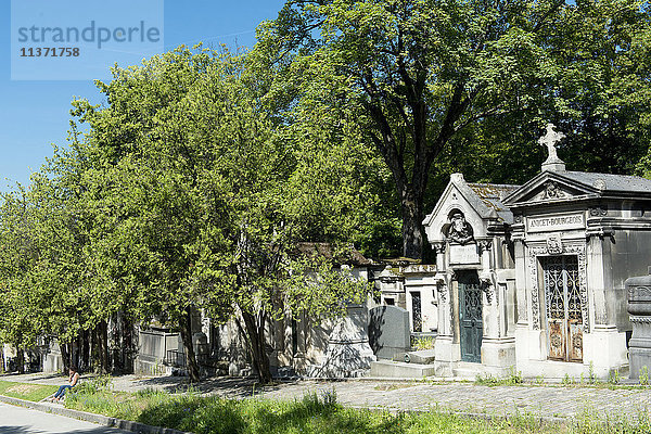 Frankreich  Paris 20. Bezirk. Friedhof von Pere Lachaise