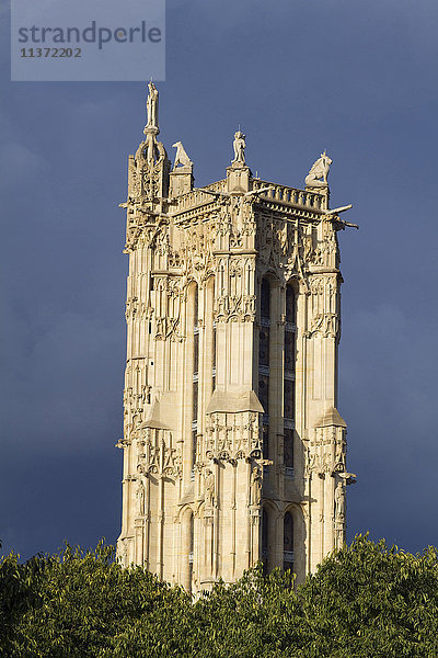 Frankreich  Paris  4. Bezirk  Tour Saint-Jacques.