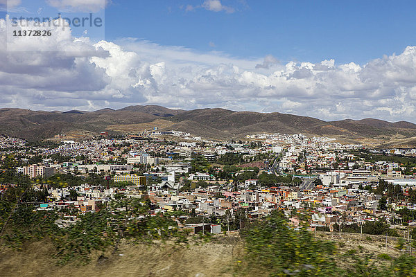 Mexiko  Staat Zacatecas  Gesamtansicht von Zacatecas  Unesco-Welterbe