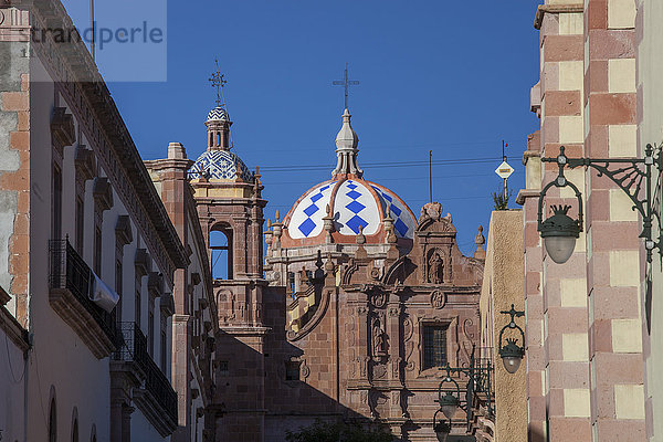 Mexiko  Zacatecas Staat  Zacatecas  Kirche Santo Domingo  Unesco Welterbe