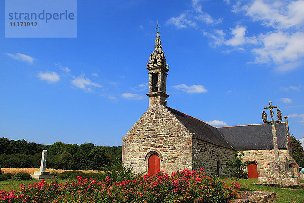 Frankreich. Brittany. St. Nikolaus Kirche.