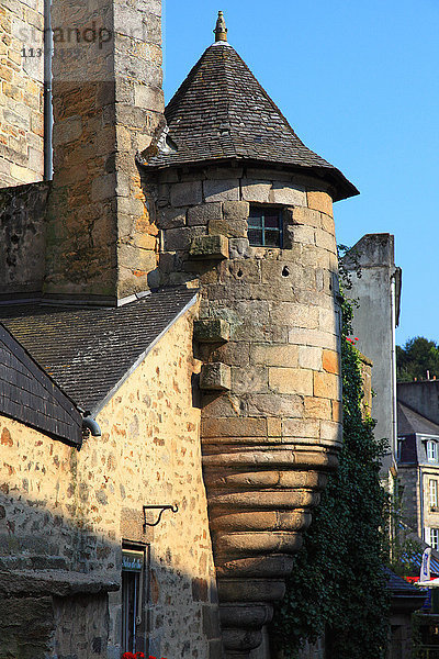 Frankreich  Bretagne. Quimper. Altstadt.