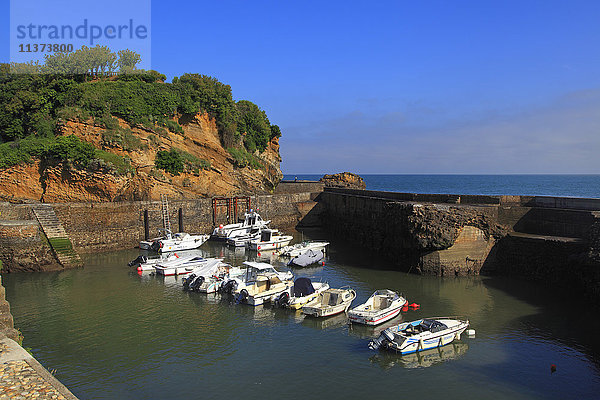 Frankreich  Baskenland  Biarritz. Le Port Vieux.