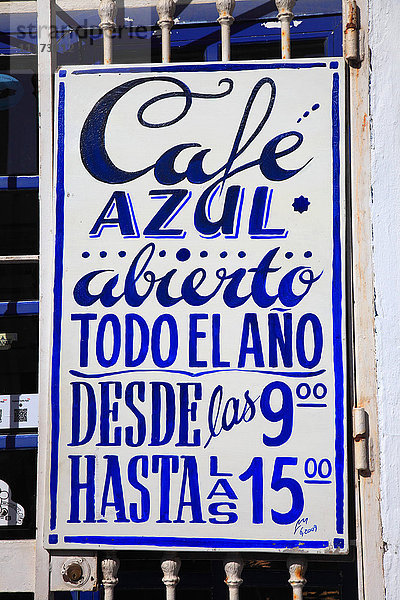 Spanien  Andalusien  Tarifa  Cafe Azul